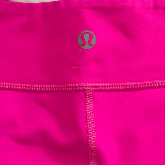 LULULEMON Pink Matching Set Pants and Tank Top w Support B/C Cup Size 2 - Picture 9 of 11